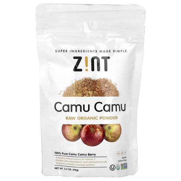 Zint, Camu-camu orgánico crudo en polvo, 99 g (3,5 oz)