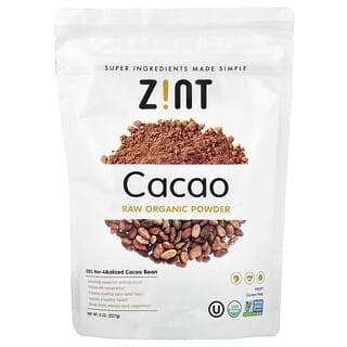 Zint, Raw Organic Powder, Cacao, 8 oz (227 g)