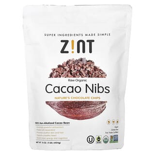 Zint, Raw Organic Cacao Nibs, 454 g (16 oz.)
