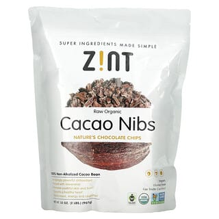 Zint, Semillas de cacao orgánico crudo, 907 g (32 oz)