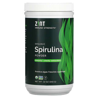 Zint, Organic Spirulina Powder, 12 oz (340 g)