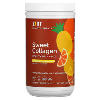 Zint, スイートコラーゲン、パイナップルオレンジエード味、283g（10オンス）