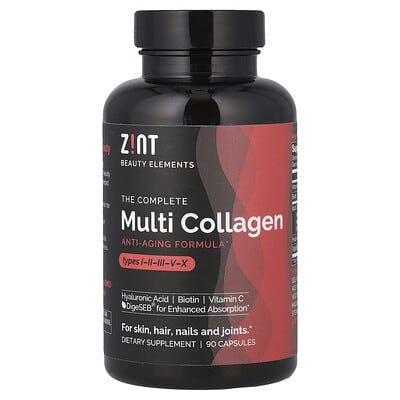 Zint, Multifaceted Collagen, 90 Capsules