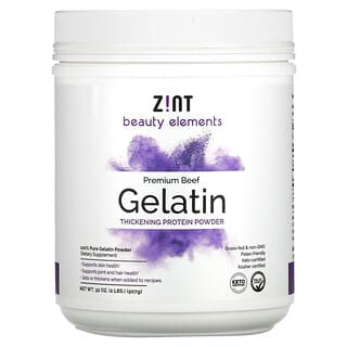 Zint, Gelatina de carne de res prémium, Proteína espesante en polvo, 907 g (32 oz)