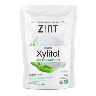 Zint, زيليتول عضوي، مُحَلٍ طبيعي، 16 أونصة (454 جم)