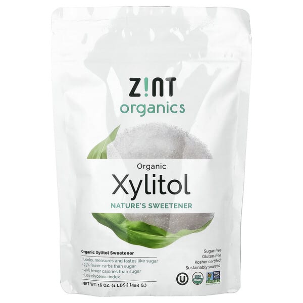 Zint, 유기농 자일리톨 감미료, 454g(16oz)