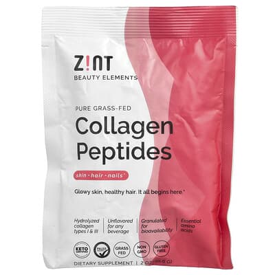 Zint, Pure Grass-Fed Collagen Peptides, Original, 2 oz (56.6 g)
