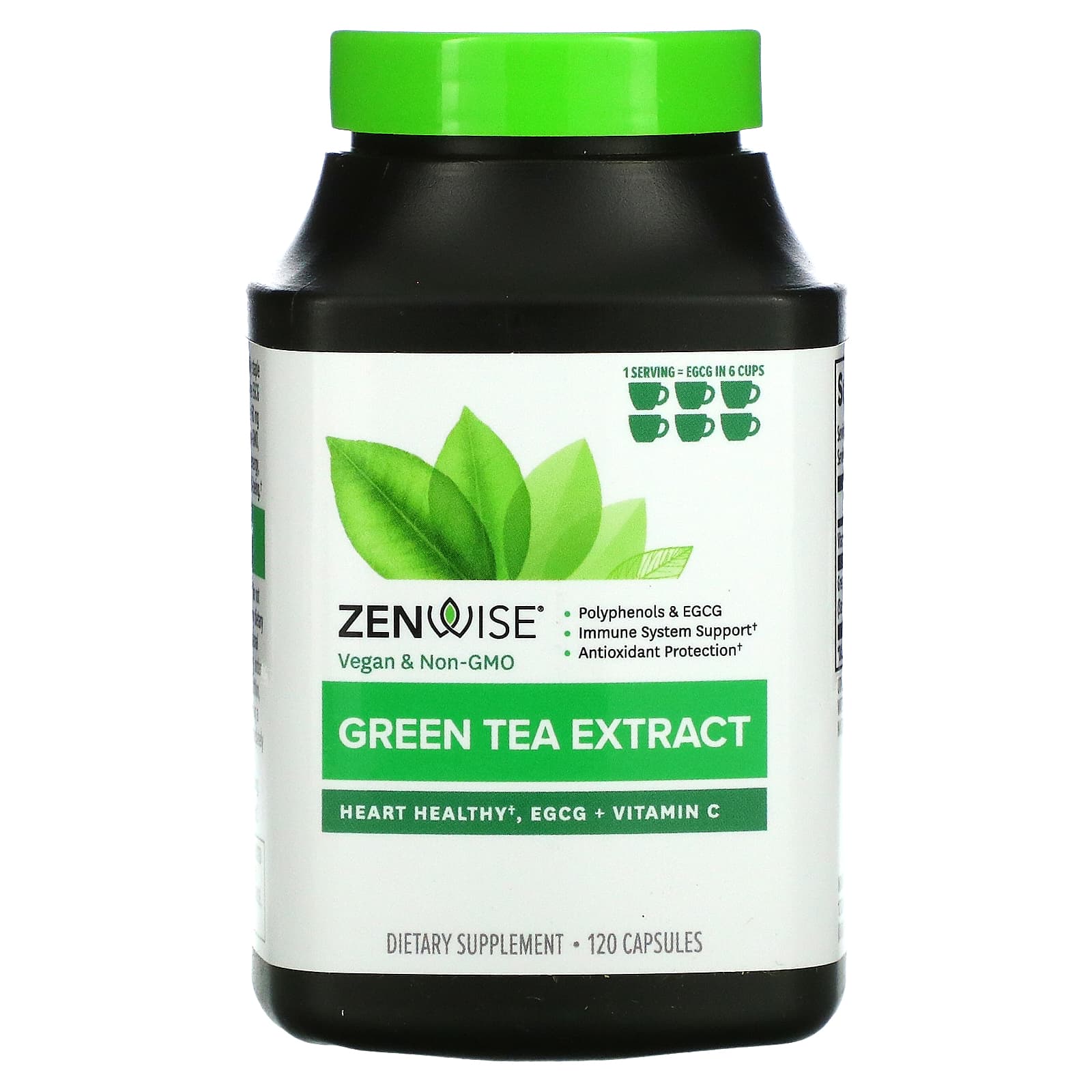 Zenwise Health Green Tea Extract 1 Capsules