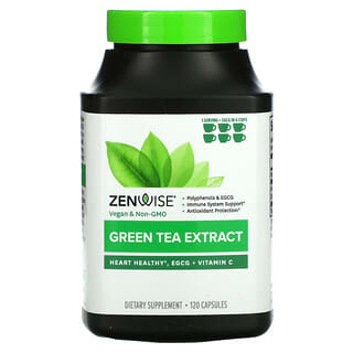 Zenwise Health, Extracto de té verde, 120 cápsulas