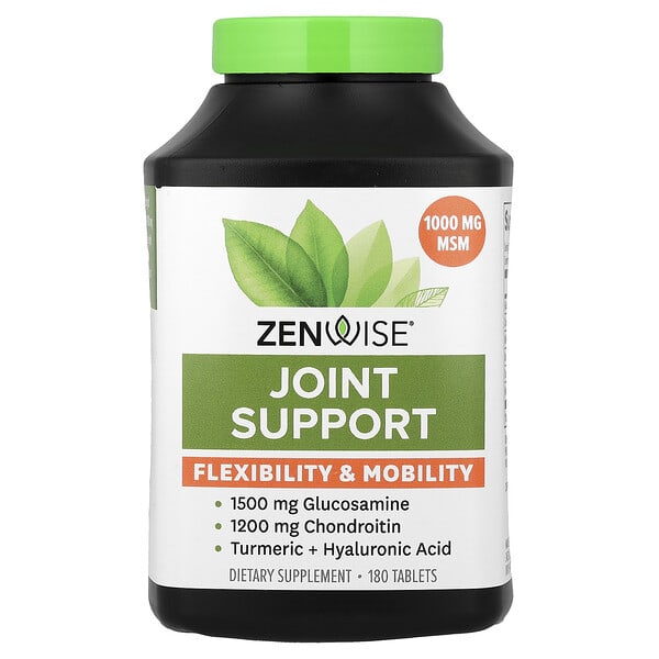 Zenwise Health, Joint Support, 180 Tablets