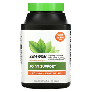 Zenwise Health, Refuerzo para las articulaciones, Concentración avanzada, 90 comprimidos