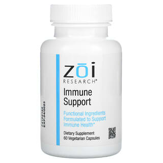 ZOI Research, поддержка иммунитета, 60 вегетарианских капсул