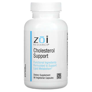ZOI Research, Cholesterol Support, Cholesterinsenkung, 90 vegetarische Kapseln