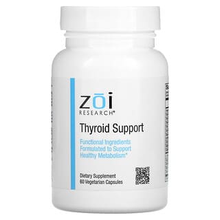 ZOI Research, Suplemento para la función tiroidea, 60 cápsulas vegetales