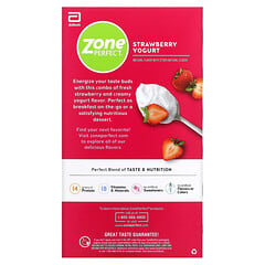 ZonePerfect, Nutrition Bars, клубничный йогурт, 12 батончиков, весом 50 г (1,76 унции) каждый