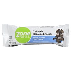ZonePerfect, Питательные батончики, двойной темный шоколад, 12 батончиков, 1,58 унции (45 г) каждый