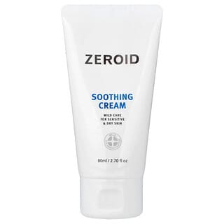Zeroid, Soothing Cream, For Sensitive & Dry Skin, 2.7 fl oz (80 ml)