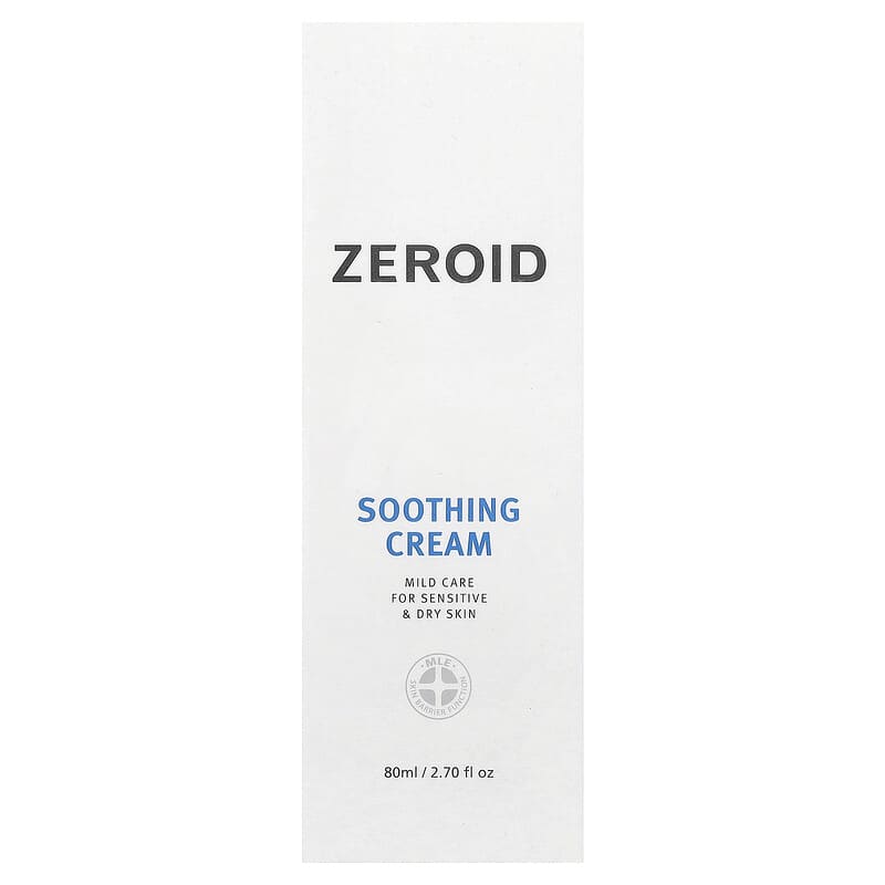 Soothing Cream、敏感肌＆乾燥肌用、80ml