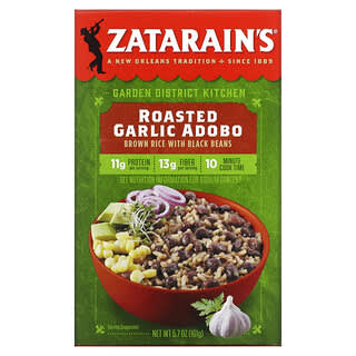 Zatarain's, Garden District Kitchen, обжаренный чеснок адобо, 161 г (5,7 унции)