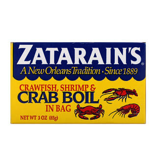 Zatarain's, Раки, креветки и крабы в пакетиках, 85 г (3 унции)