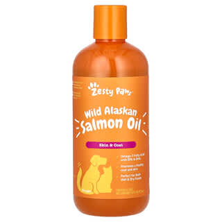 Zesty Paws, Wild Alaskan Salmon Oil, For Dogs & Cats, All Ages, 16 fl oz (473 ml)