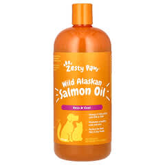 Aceite de salmón salvaje de Alaska, Para perros, Todas las edades, 32 oz.  Líq. (946 ml)