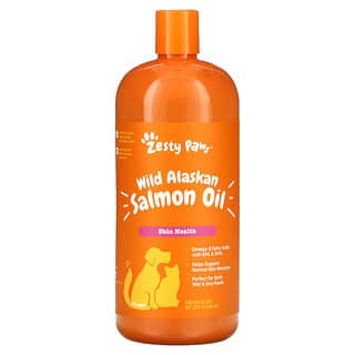Zesty Paws, Wild-Alaska-Lachsöl für Hunde und Katzen, alle Altersgruppen, 946 ml (32 fl. oz.)