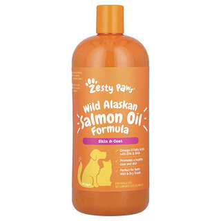 Zesty Paws, Wild Alaskan Salmon Oil Formula, For Dogs & Cats, All Ages, 32 fl oz (946 ml)