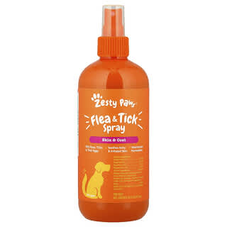 Zesty Paws, Flea & Tick Spray, Skin & Coat, For Dogs, All Ages , 16 fl oz (473 ml)