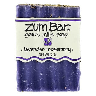 ZUM, Barrita Zum, Jabón de leche de cabra, Lavanda y romero`` 3 oz