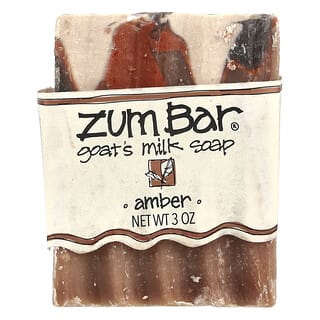 ZUM, Zum Bar, sapone al latte di capra, ambra, 3 oz