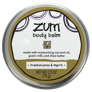 ZUM, Body Balm, Frankincense & Myrrh, 2.5 oz (70 g)