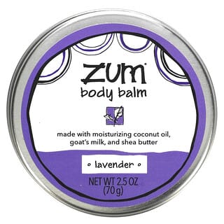 ZUM, Zum 潤膚膏，薰衣花草，2.5 盎司（70 克）