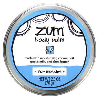 ZUM, Zum 肌肉潤膚膏，2.5 盎司（70 克）