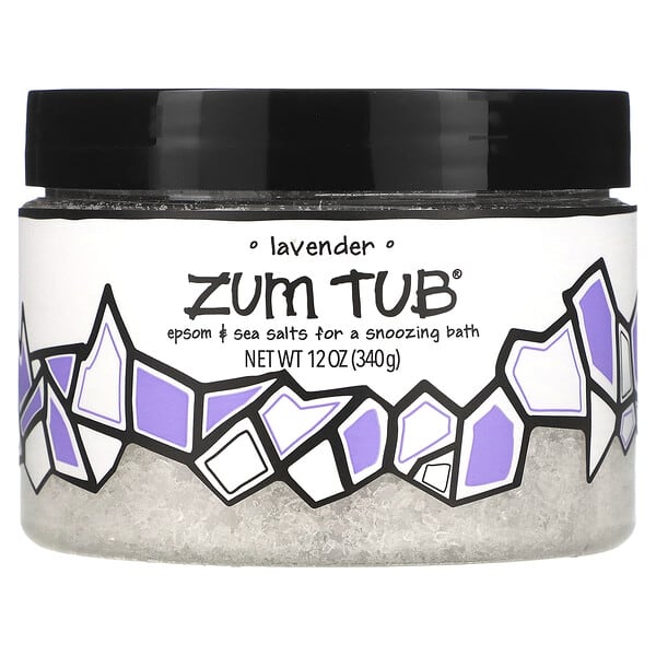 ZUM, Zum Tub，瀉鹽和海鹽，薰衣花草香，12 盎司（340 克）