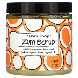 ZUM, Zum Scrub, миндально-апельсиновый, 13 унций