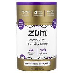 Powdered Laundry Soap, Frankincense & Myrrh, 32 oz