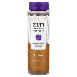 ZUM, Plant-Based Body Soap, Amber, 473 ml (16 fl oz)