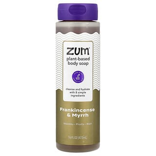 ZUM, Sabonete Corporal à Base de Plantas, Olíbano e Mirra, 473 ml (16 fl oz)