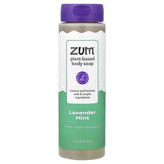 ZUM, Plant-Based Body Soap, Lavender Mint, 473 ml (16 fl oz)