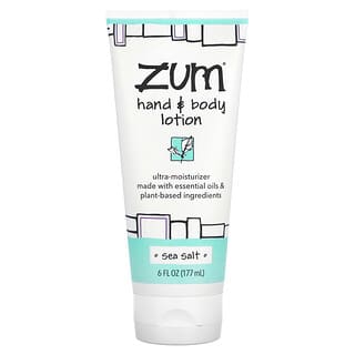 ZUM, Hand & Body Lotion, Sea Salt, 6 fl oz (177 ml)