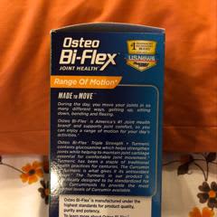 Osteo Bi-Flex Triple Strength With Turmeric – 220 Tablets – Joint Support Supplement – New & Sealed