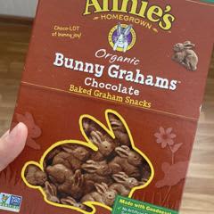 オーガニックBunny Grahams™（バニー グラハム）、チョコレート、213g