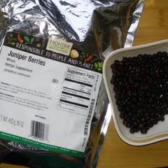 全粒ジュニパーベリー、453g（16オンス）