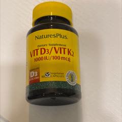 Nature's Plus Vit D3/ Vit K2 Vitamin For Immune System Boost & Bone Health 1000iu 90 Veg. Caps - View #11