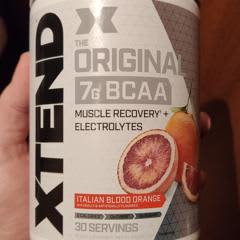 abc/xtend scivation BCAA 　ブラットオレンジ味 BCAA（分岐鎖アミノ酸）7g、イタリアン ブラッドオレンジ、1.28kg