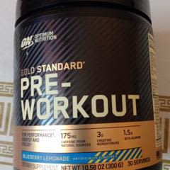 Gold Standard（ゴールドスタンダード）Pre-Workout（プレワーク