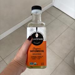 オーガニックサフラワー油、精製済み、473ml（16液量オンス）