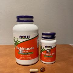Now Foods Huile D'origan En Capsules - Boîte De 90 - Complément Alimentaire Neuf