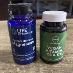Complément Alimentaire Magnésium à Libération Prolongée Life Extension - 250 Mg, 60 Gélules - Neuf